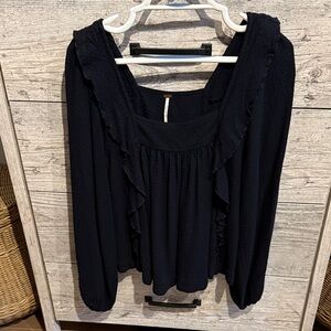 Free People Black Women's Top